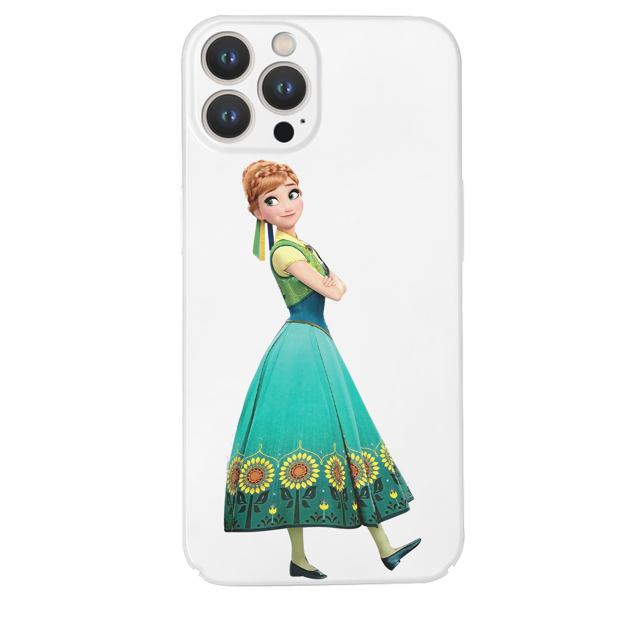 （画像用） アナと雪の女王 アンナ エルサ Frozen Anna Elsa 【iPhone 14シリーズ対応】ハードケース